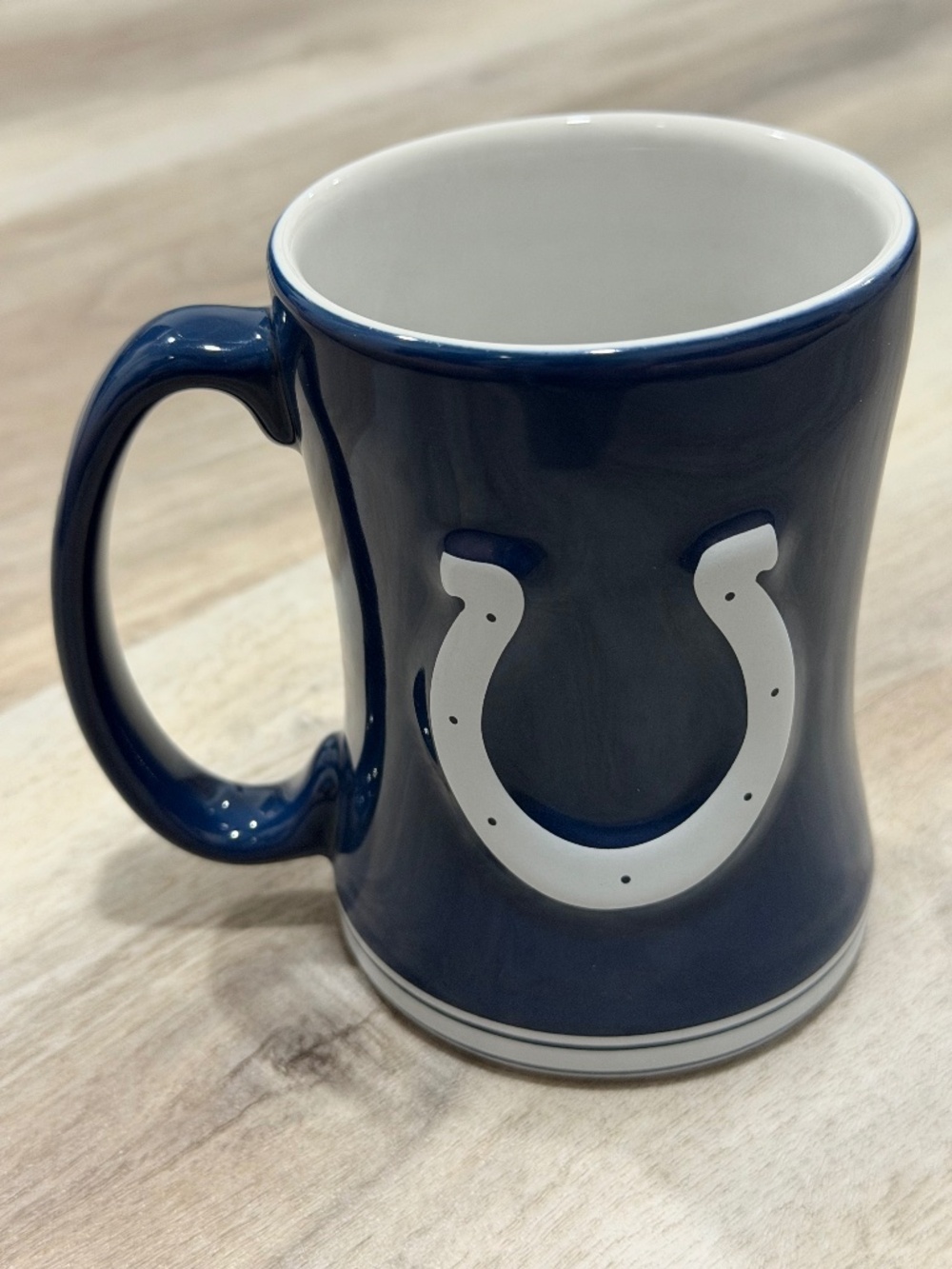 Indianapolis Colts Mug NFL Blue Horseshoe Coffee Cup
